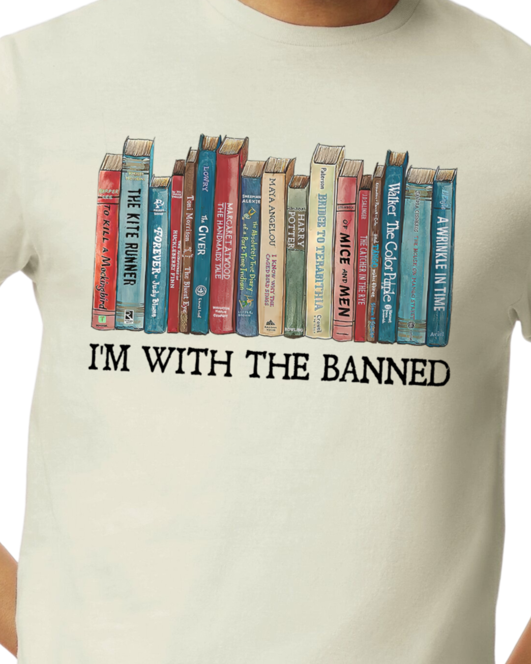 "I’m With The Banned" T-Shirt – Celebrate Freedom to Read