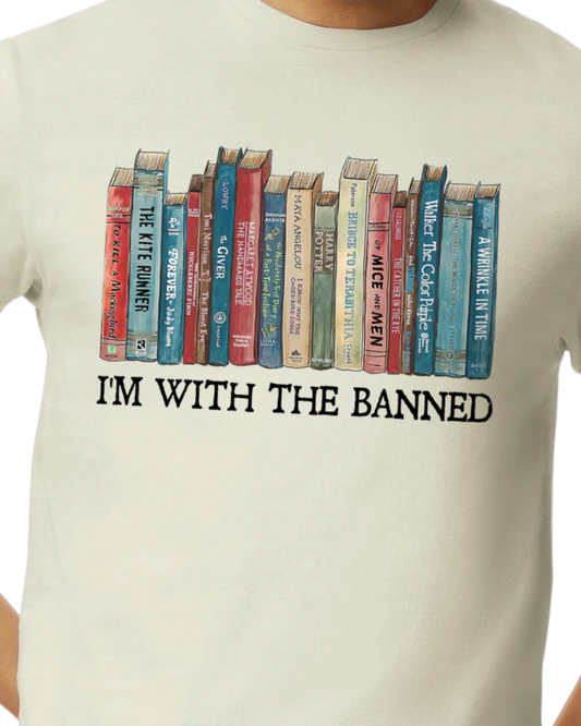 "I’m With The Banned" T-Shirt – Celebrate Freedom to Read