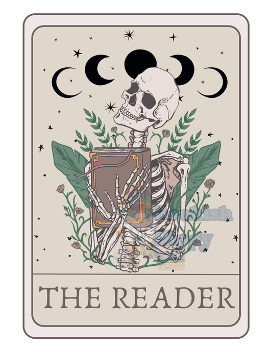 "The Reader" Canvas Print (8.5x11)